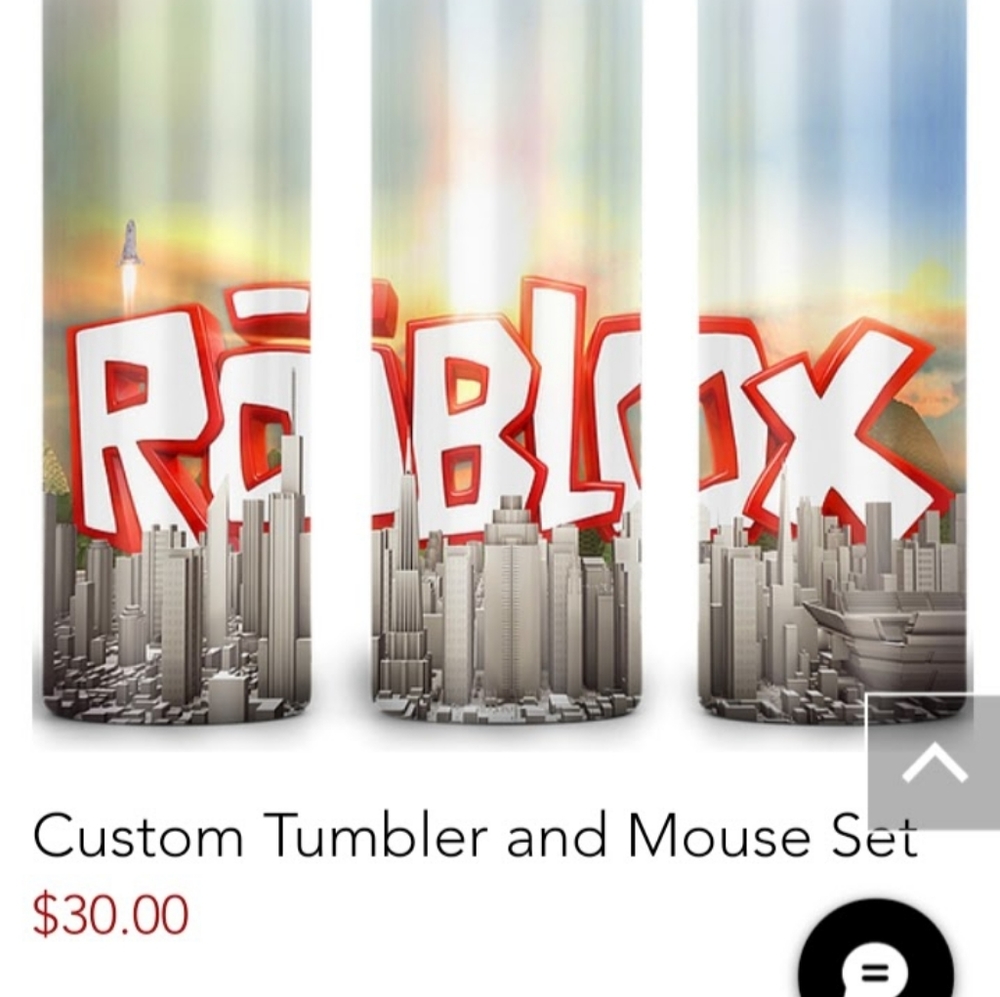 Custom Tumbler and Mouse Pad Set